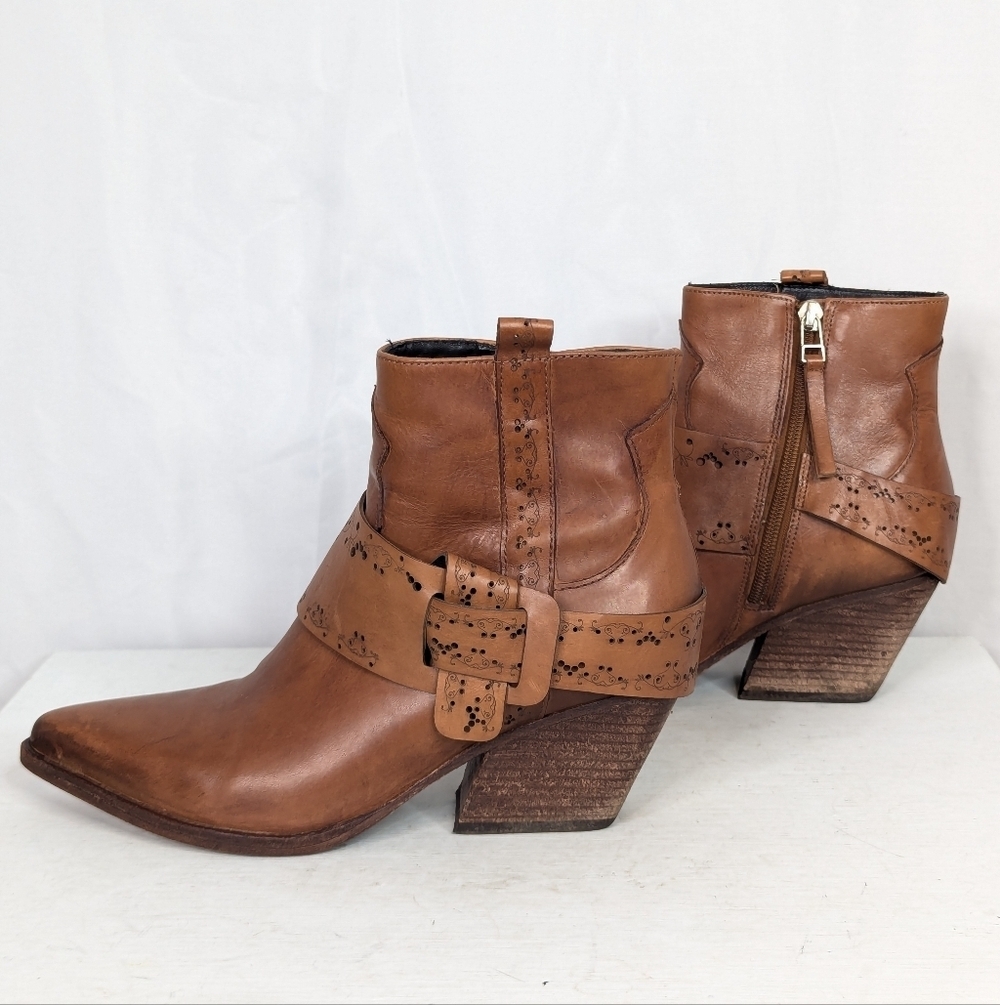 Golo Tombstone Western Cowgirl Booties Boots - Women's Size 6.5 - Picture 2 of 9